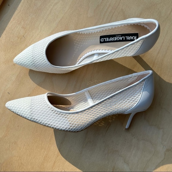 Karl Lagerfeld Paris New RaziWomen's Mesh Pump